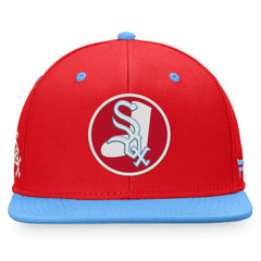 Red/Light Blue Chicago White Sox Fanatics Cooperstown Collection Two-Tone Fitted Hat