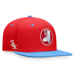 Red/Light Blue Chicago White Sox Fanatics Cooperstown Collection Two-Tone Fitted Hat