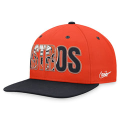 Orange Houston Astros Nike Cooperstown Collection Pro Snapback Hat