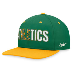 Green Athletics Nike Cooperstown Collection Pro Snapback Hat