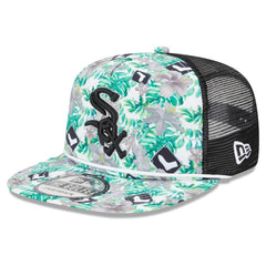Chicago White Sox New Era Tropic Floral Golfer Lightly Structured Snapback Hat