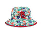 St. Louis Cardinals New Era Tropic Floral Bucket Hat