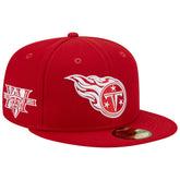 15 Years Main Patch 59FIFTY Fitted Hat - Tennessee Titans Hats