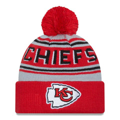 Main Cuffed Knit Hat with Pom - Kansas City Chiefs Hats