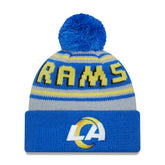 Main Cuffed Knit Hat with Pom - Los Angeles Rams Hats