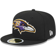Youth Main 59FIFTY Fitted Hat - Baltimore Ravens Hats