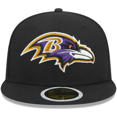 Youth Main 59FIFTY Fitted Hat - Baltimore Ravens Hats