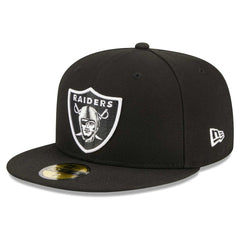 Main Patch 59FIFTY Fitted Hat - Las Vegas Raiders Hats