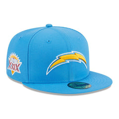 Main Patch 59FIFTY Fitted Hat - Los Angeles Chargers Hats