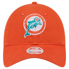 Women's Throwback Main Core Classic 2.0 9TWENTY Adjustable Hat - Miami Dolphins Hats