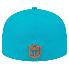 Main Patch 59FIFTY Fitted Hat - Miami Dolphins Hats