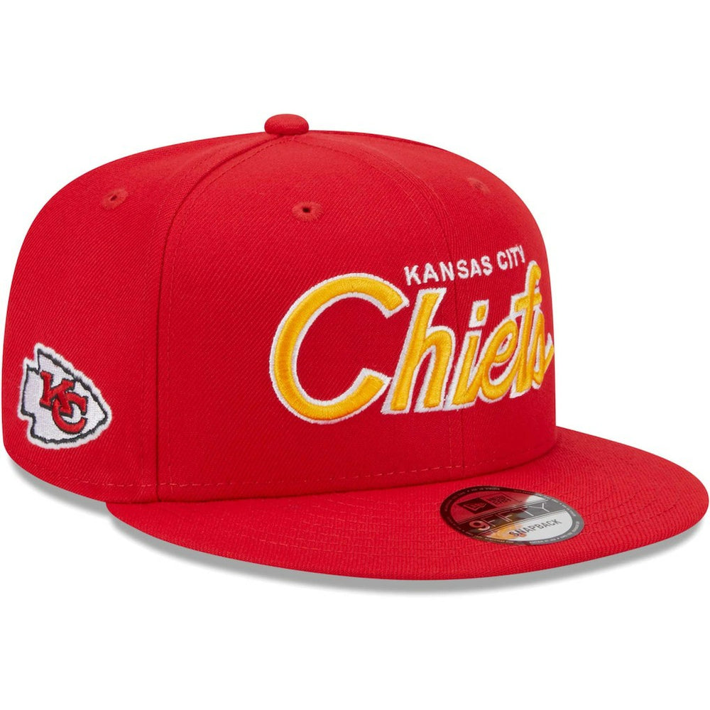 Main Script 9FIFTY Snapback Hat - Kansas City Chiefs Hats