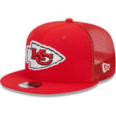 Youth Main Trucker 9FIFTY Snapback Hat - Kansas City Chiefs Hats