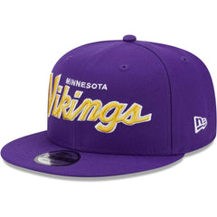 Main Script 9FIFTY Snapback Hat - Minnesota Vikings Hats
