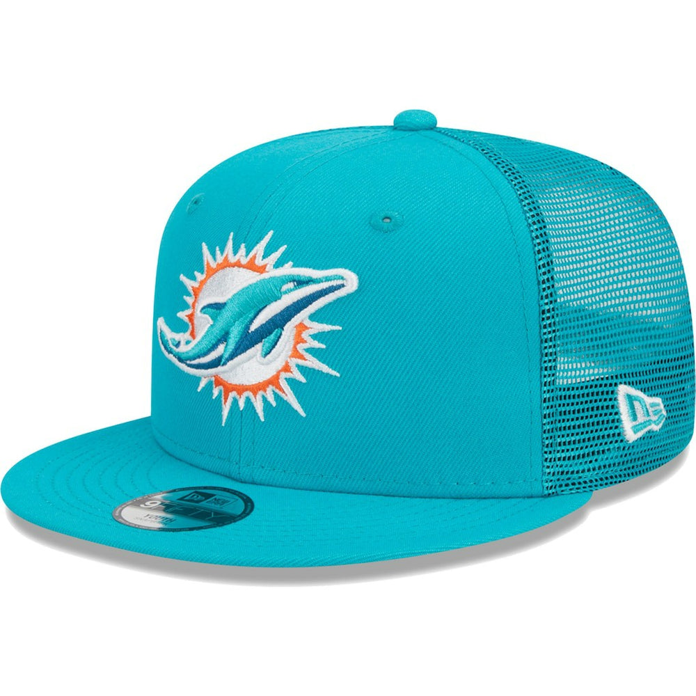 Youth Main Trucker 9FIFTY Snapback Hat - Miami Dolphins Hats