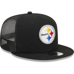 Youth Main Trucker 9FIFTY Snapback Hat - Pittsburgh Steelers Hats
