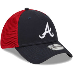 Navy Atlanta Braves New Era Team Neo 39THIRTY Flex Hat