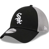 Black Chicago White Sox New Era Team Neo 39THIRTY Flex Hat