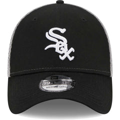 Black Chicago White Sox New Era Team Neo 39THIRTY Flex Hat