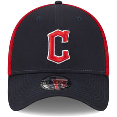 Navy Cleveland Guardians New Era Team Neo 39THIRTY Flex Hat