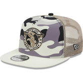 White Chicago White Sox New Era Chrome Camo A-Frame 9FIFTY Trucker Snapback Hat