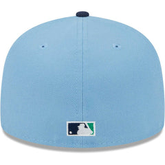 Light Blue/Navy Chicago White Sox New Era Green Undervisor 59FIFTY Fitted Hat