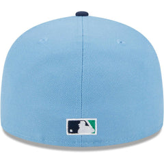 Light Blue/Navy Chicago White Sox New Era Green Undervisor 59FIFTY Fitted Hat
