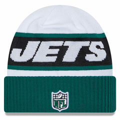 2023 Sideline Tech Cuffed Knit Hat - New York Jets Hats