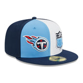 2023 Sideline 59FIFTY Fitted Hat - Tennessee Titans Hats