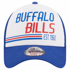 Stacked A-Frame Trucker 9FORTY Adjustable Hat - Buffalo Bills Hats
