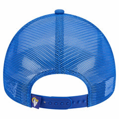Stacked A-Frame Trucker 9FORTY Adjustable Hat - Los Angeles Rams Hats