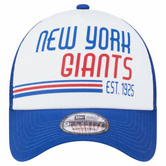Stacked A-Frame Trucker 9FORTY Adjustable Hat - New York Giants Hats
