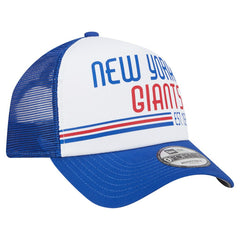 Stacked A-Frame Trucker 9FORTY Adjustable Hat - New York Giants Hats