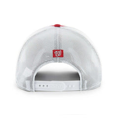 Red/White Washington Nationals '47 Burgess Trucker Snapback Hat