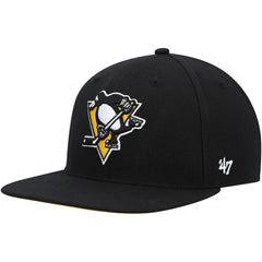 NHL Pittsburgh Penguins '47 Sure Shot Captain Snapback Hat