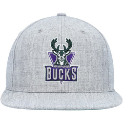Mitchell & Ness Milwaukee Bucks Hardwood Classics 2.0 Snapback Hat
