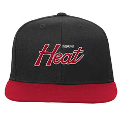 Mitchell & Ness Miami Heat Youth Team Script Snapback Hat