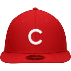 Scarlet Chicago Cubs New Era Low Profile 59FIFTY Fitted Hat