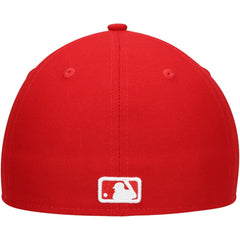 Scarlet Washington Nationals New Era Low Profile 59FIFTY Fitted Hat