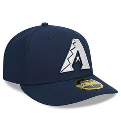 Navy Arizona Diamondbacks New Era Oceanside Low Profile 59FIFTY Fitted Hat