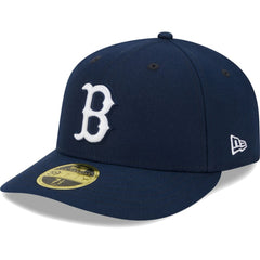 Navy Boston Red Sox New Era Oceanside Low Profile 59FIFTY Fitted Hat