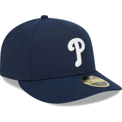 Navy Philadelphia Phillies New Era Oceanside Low Profile 59FIFTY Fitted Hat