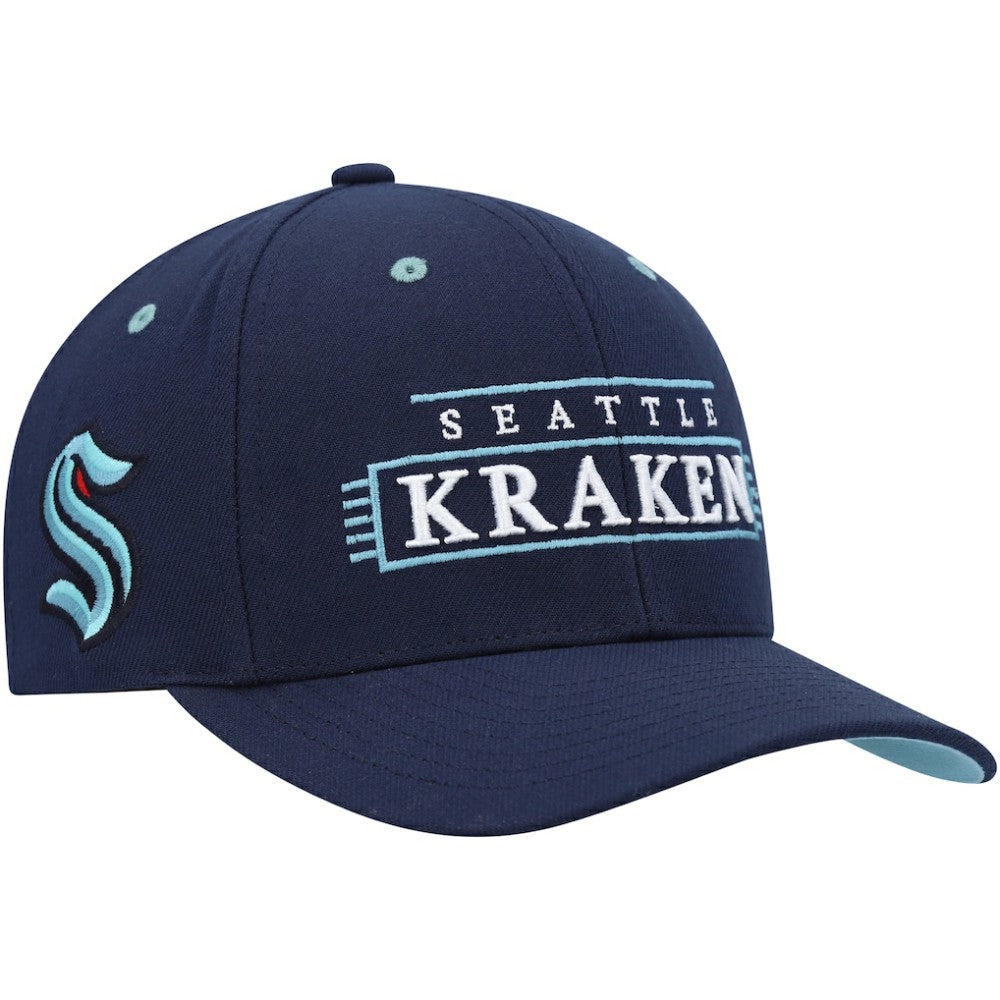 NHL Seattle Kraken Mitchell & Ness LOFI Pro Snapback Hat