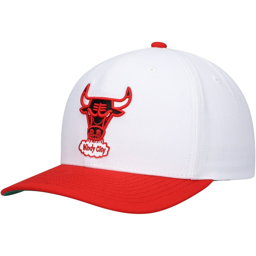 Mitchell & Ness Chicago Bulls Hardwood Classics Core 2-Tone 2.0 Pro Snapback Hat