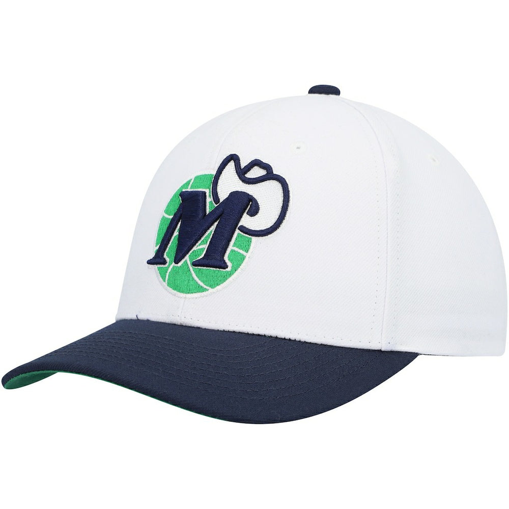 Mitchell & Ness Dallas Mavericks Hardwood Classics Core 2-Tone 2.0 Pro Snapback Hat sale