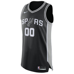 Nike San Antonio Spurs Authentic Custom Jersey Black