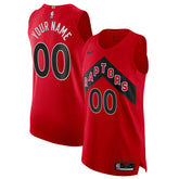 Nike Toronto Raptors 2020/21 Authentic Custom Jersey Red
