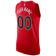 Nike Toronto Raptors 2020/21 Authentic Custom Jersey Red