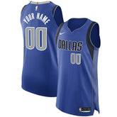 Nike Dallas Mavericks 2020/21 Authentic Custom Jersey Royal sale