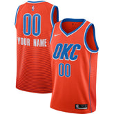 Oklahoma City Thunder Jordan Brand Swingman Custom Jersey